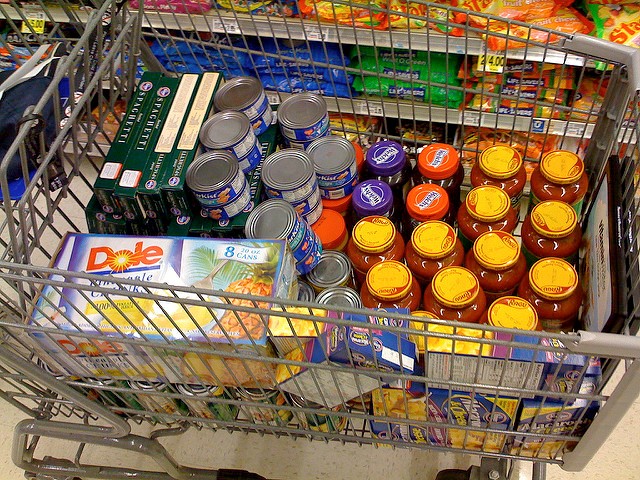 food bank basket